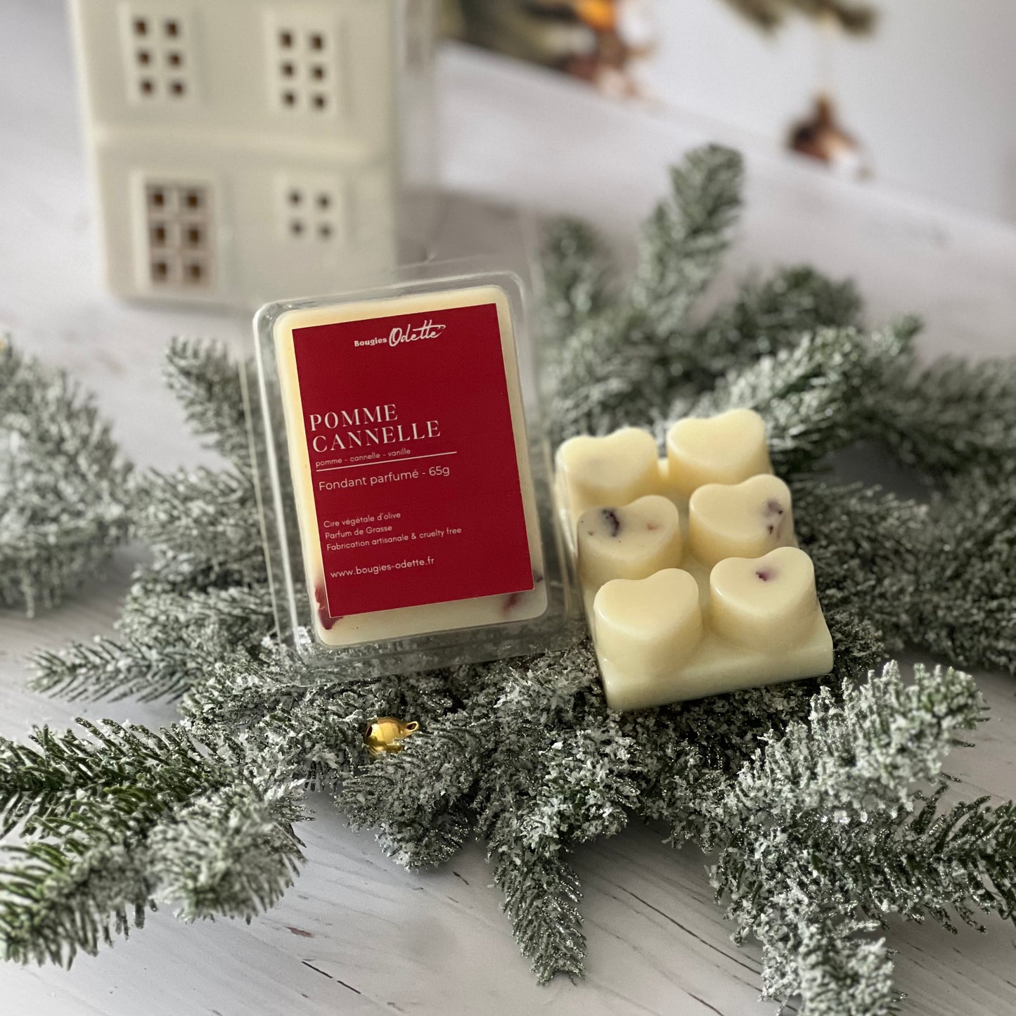 Tablette fondant 65g - Pomme cannelle