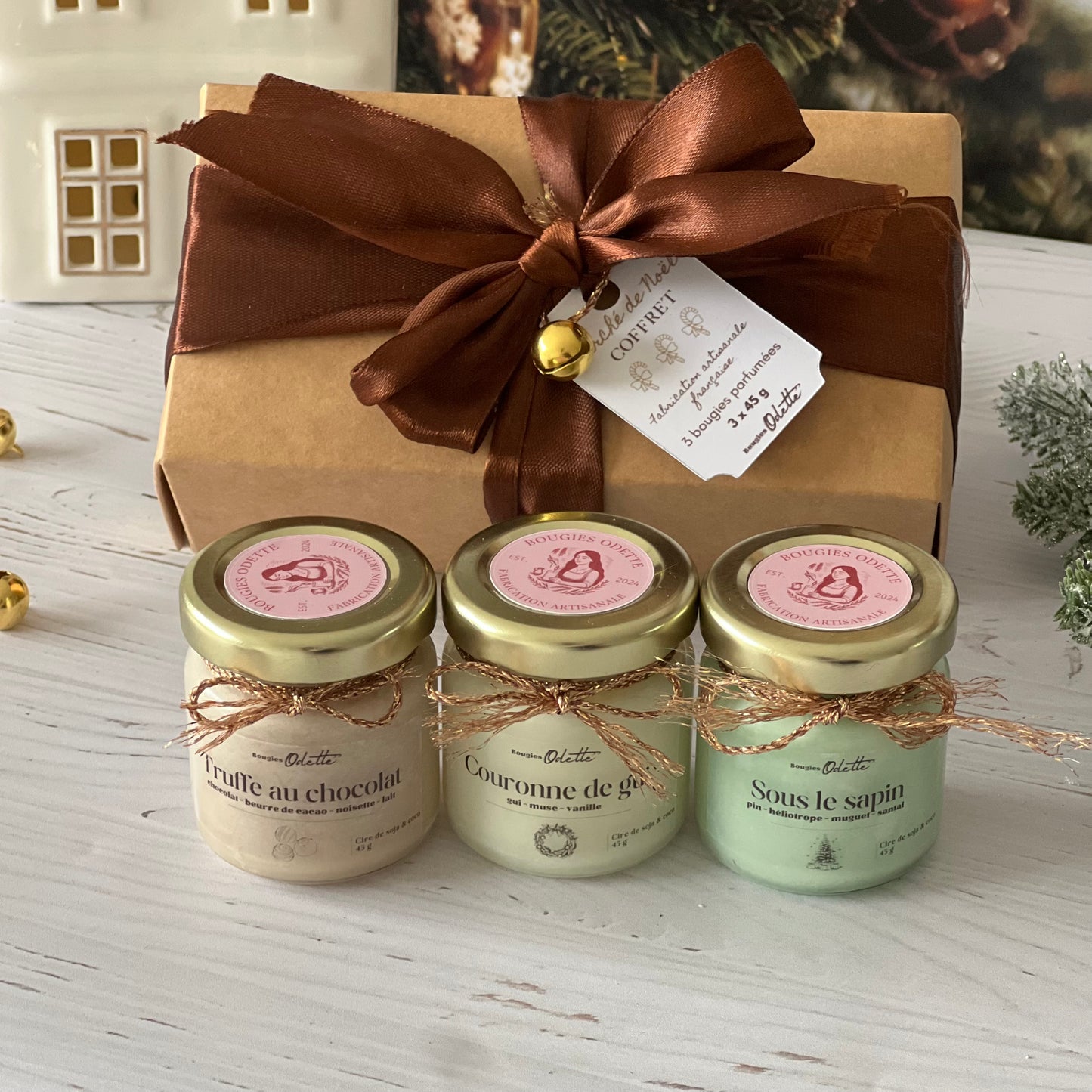 Coffret 3 bougies - A COMPOSER