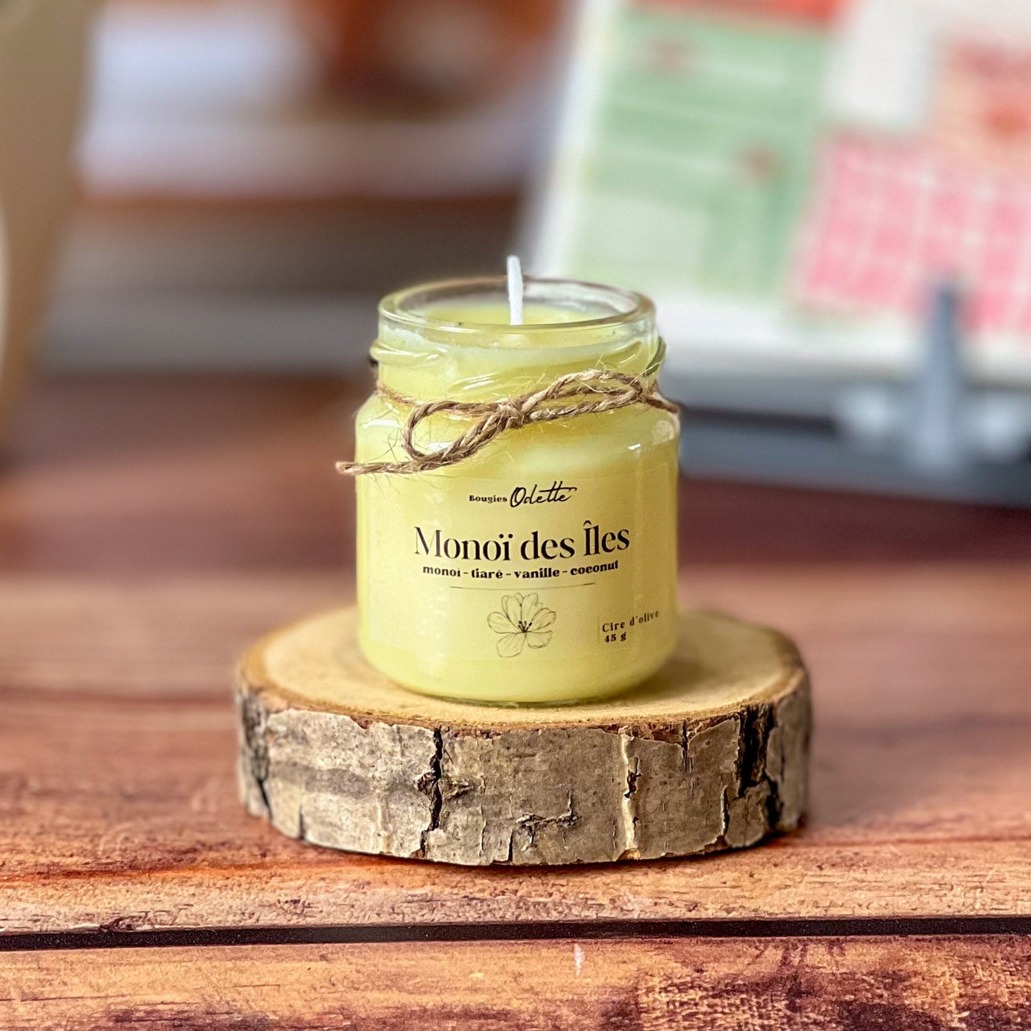 Mini bougie Monoï