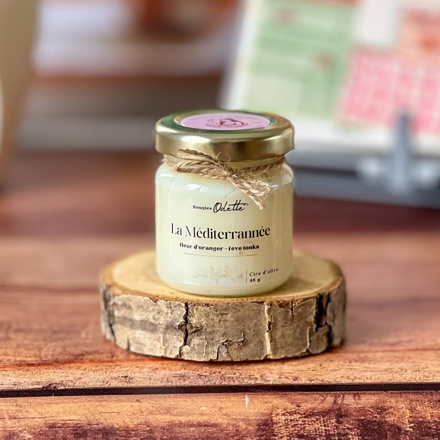 Mini bougie Fleur d'oranger