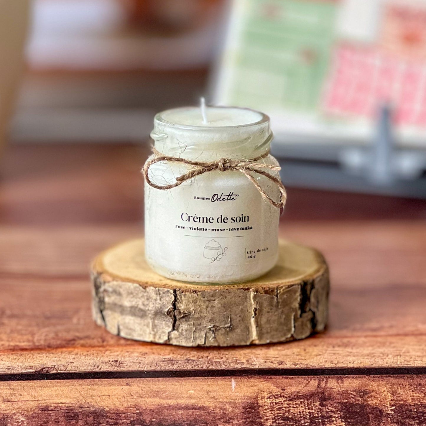 Mini bougie Crème de soin