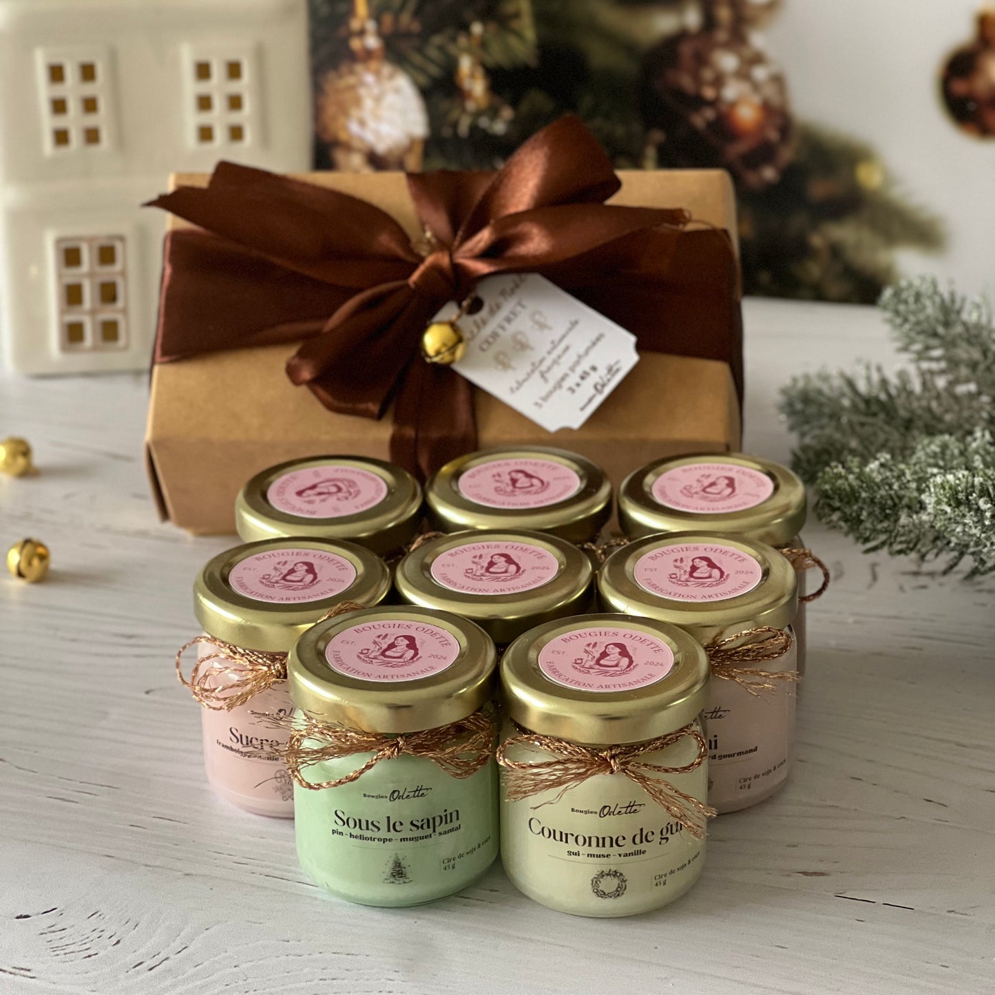 Coffret 3 bougies - A COMPOSER