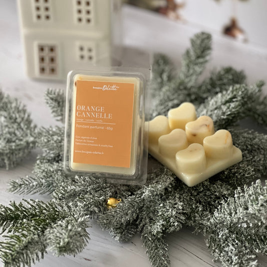 Tablette fondant 65g - Orange cannelle