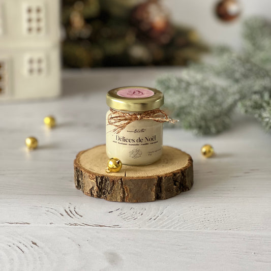 Mini bougie - Délices de Noël