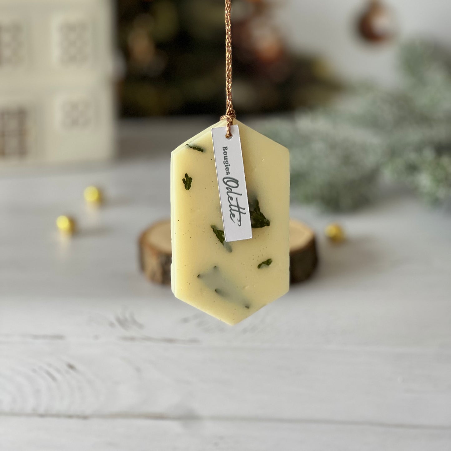 Suspension parfumée - Couronne de gui