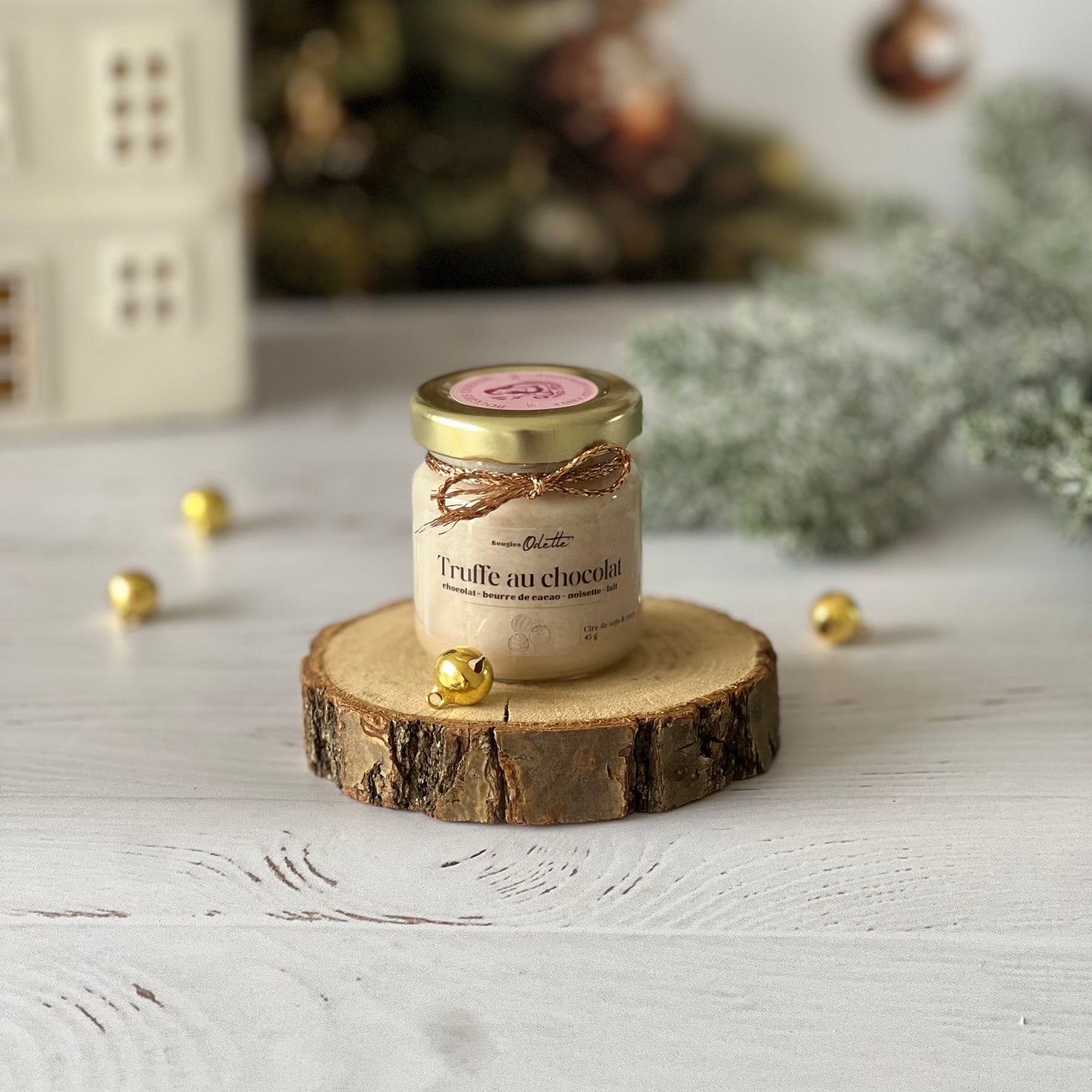 Mini bougie - Truffes au chocolat