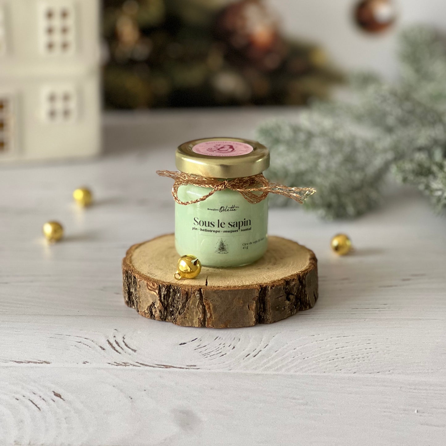 Mini bougie - Sous le sapin