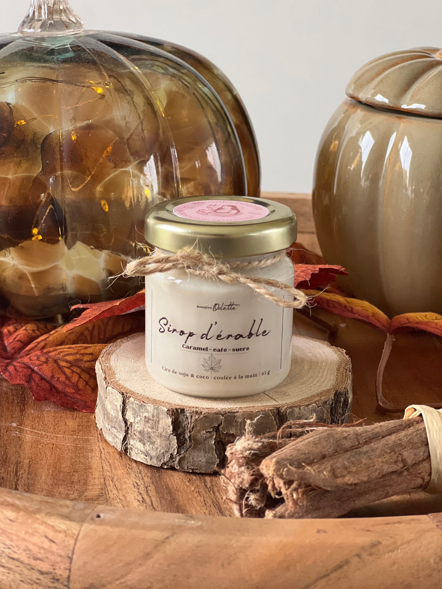 Mini bougie - Sirop d'érable