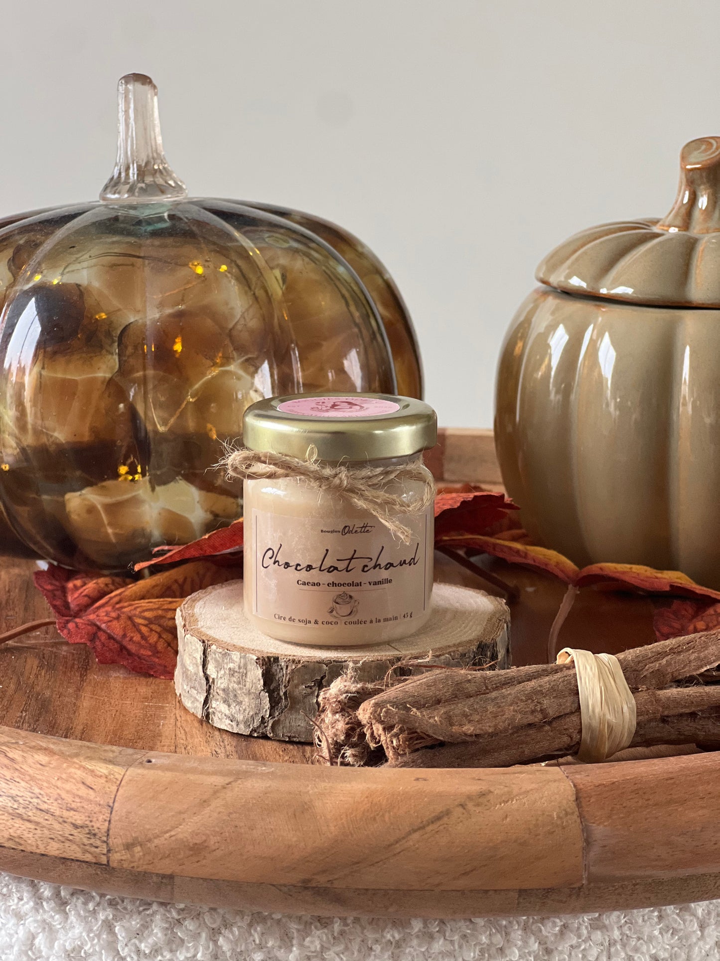 Mini bougie - Chocolat chaud