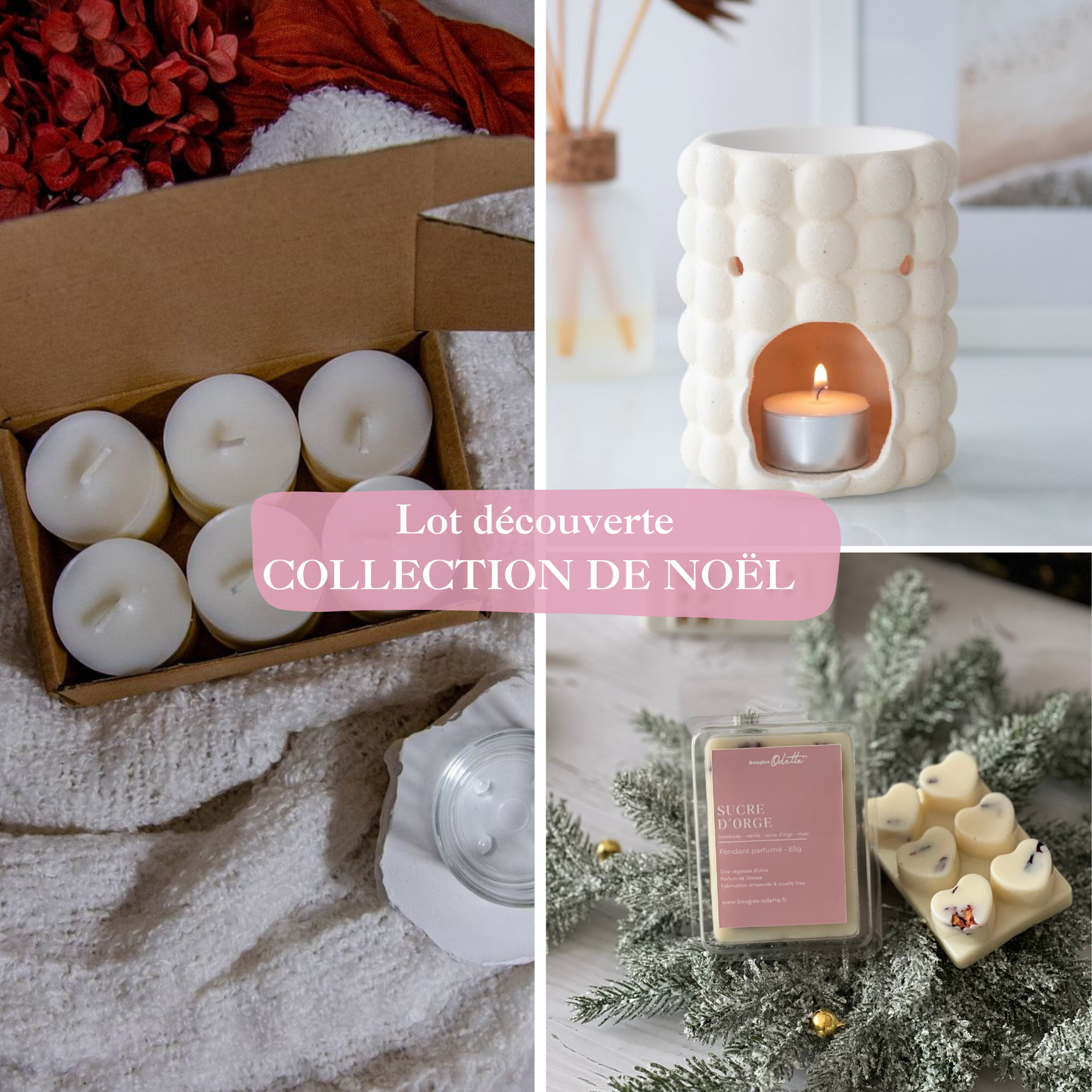 Le lot de Noël - spécial fondant