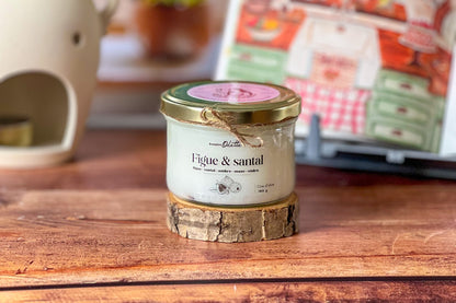 Bougie Figue et bois de santal