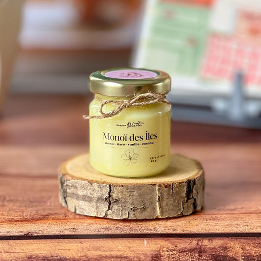 Mini bougie Monoï
