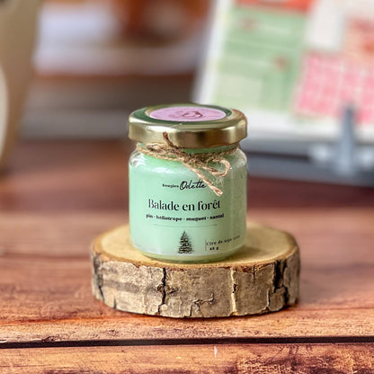 Mini bougie Balade en forêt